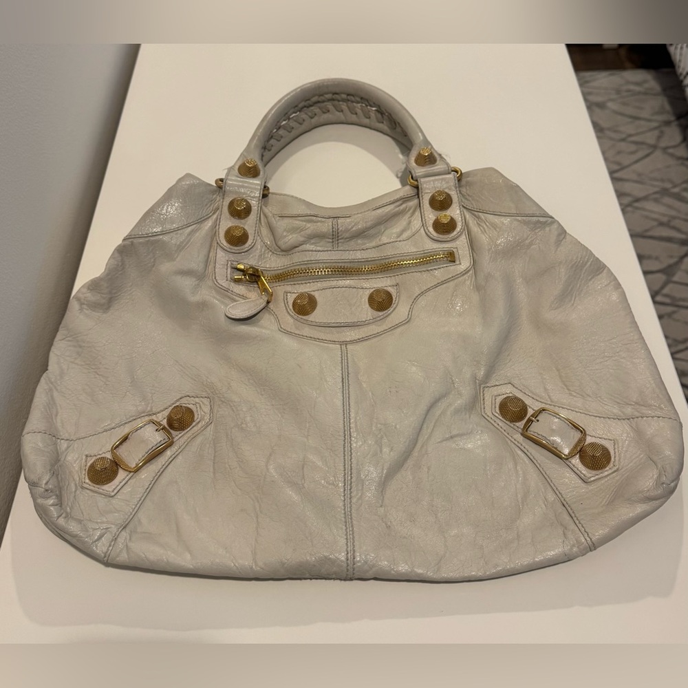 Balenciaga Courier XL Leather Bag